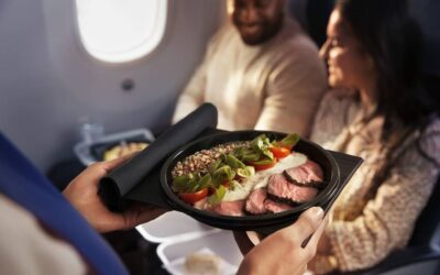 Latam menú de Premium Economy