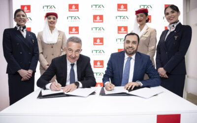 Emirates e ITA Airways firman MoU, y planean ampliar la cooperación para un codeshare