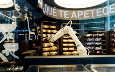 SELF, el primer restaurante robotizado a nivel mundial, en el Aeropuerto El Prat.